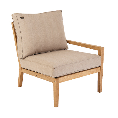 Alexander Rose Roble Lounge Right End with Cushions