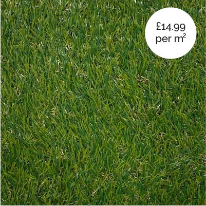 Artificial Grass Bronze 25mm 2m width