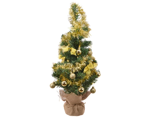 Kaemingk DIY Gold Mini Christmas Tree