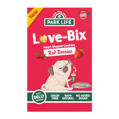 Park Life Love-Bix Red Berries Dog Biscuits