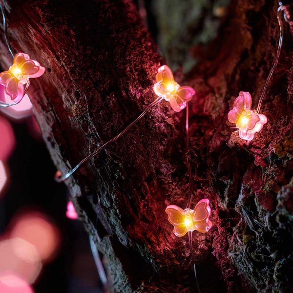 Smart Garden 30 Butterfly Firefly String Lights