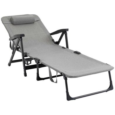 Outsunny Folding Chaise Lounge Chair