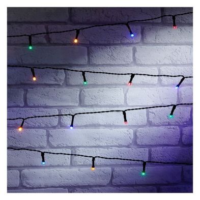 String Fairy Christmas Lights Animated Multicolour Outdoor 100 LED - 7.42m by Astralis