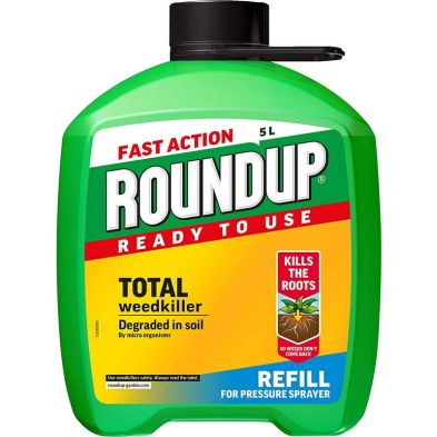 Fast Action Total Weedkiller Ready To Use Refill 5L
