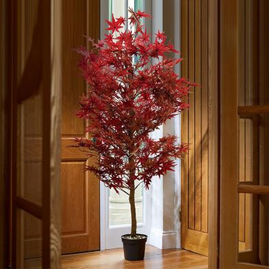 Red Acer Artificial Tree - 184cm