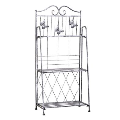 Outsunny 3-Tier Metal Plant Stand
