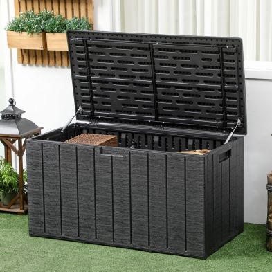 Outsunny 336 Litre Extra Large Outdoor Garden Storage Box