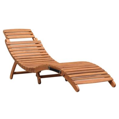 Acacia Wood Garden Lounger Chair by Wensum