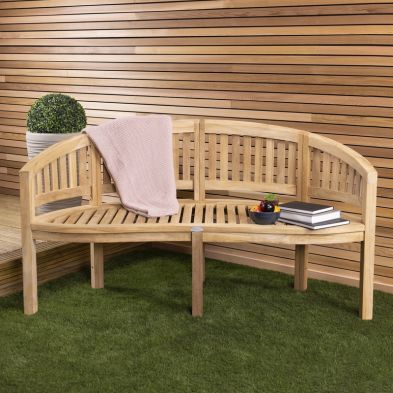 Essentials Garden Bench by Wensum - 3 Seat