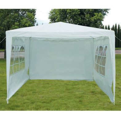 Garden Gazebo by Wensum with a 3 x 3M White Canopy