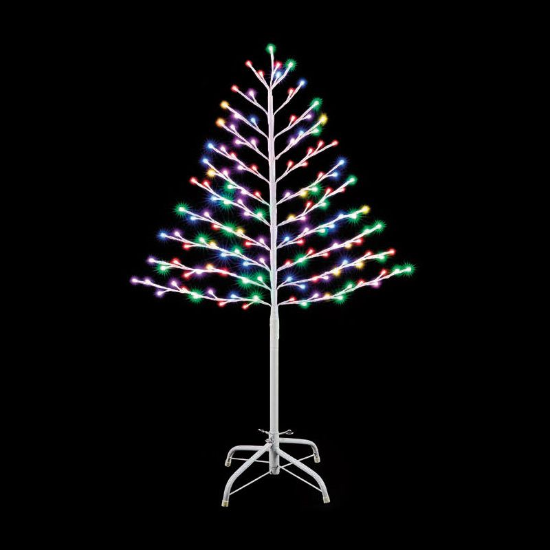 3 Foot Christmas Tree Light Feature with LED Lights Multicoloured