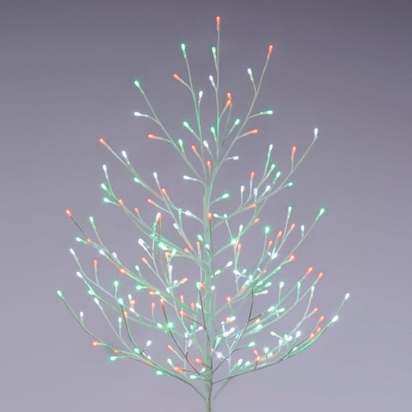 5 Foot Christmas Tree Light Feature Multicoloured Jolly Holly