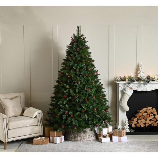 5ft Ben Nevis Pine Christmas Tree Artificial - Dark Green 633 Tips