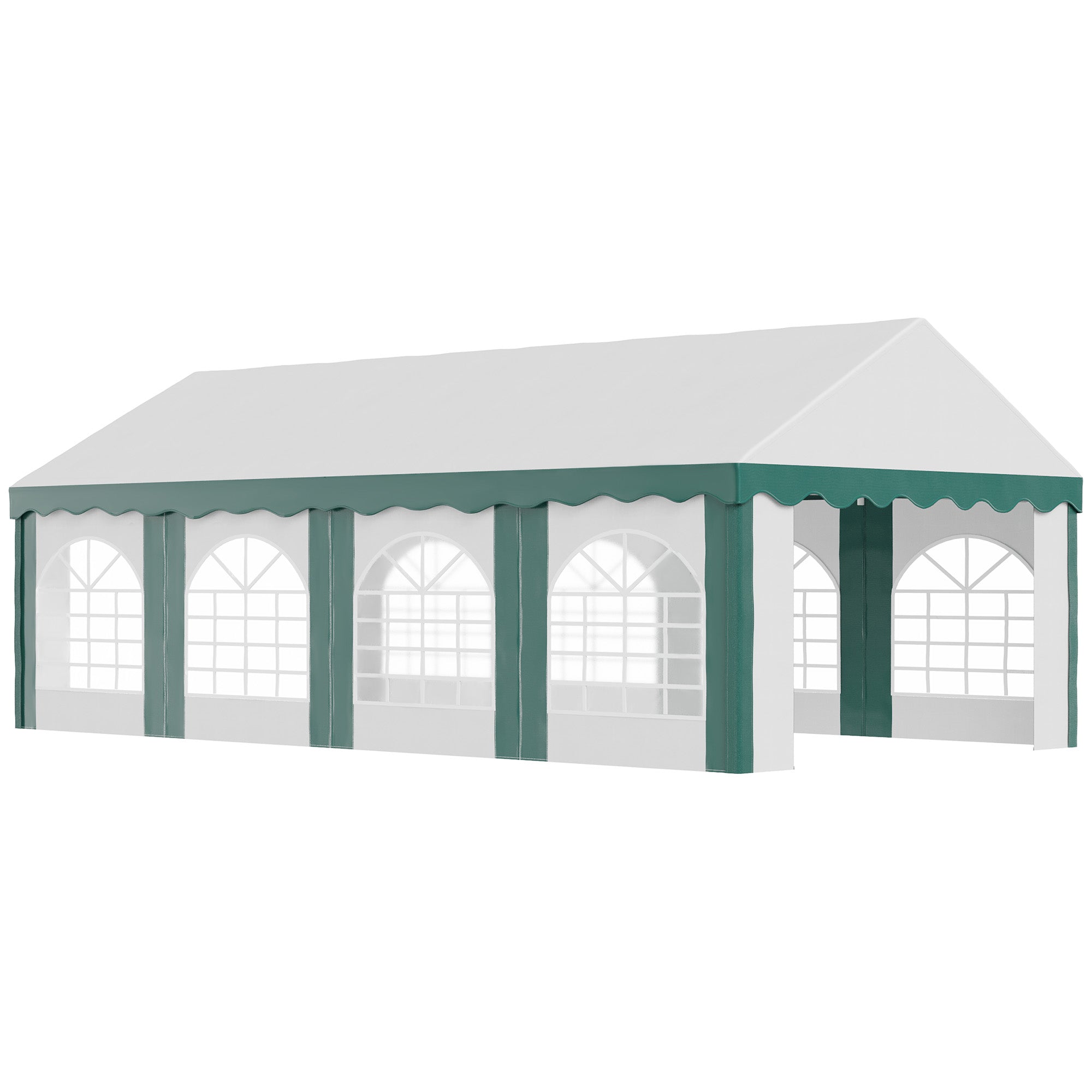 8 x 4m Garden Gazebo with Sides