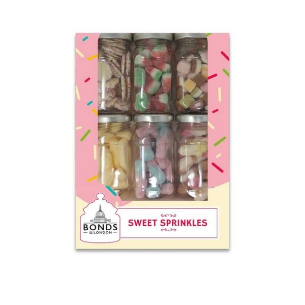 Bonds Sweet Sprinkles Carton Jars x6