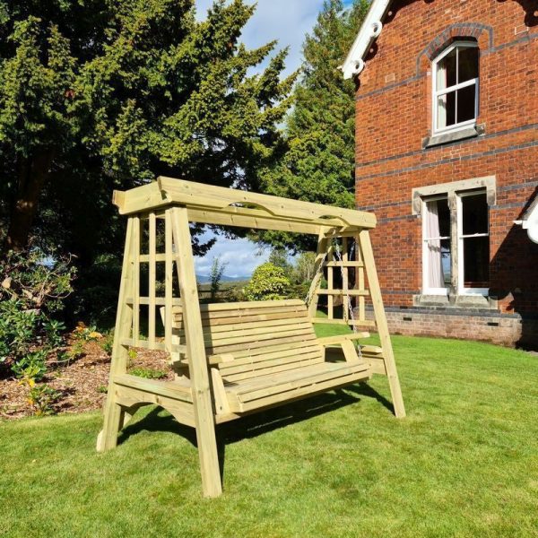 Cottage Garden Swing Seat by Croft - 3 Seats