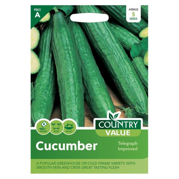 Country Value Cucumber Telegraph Improved Seeds