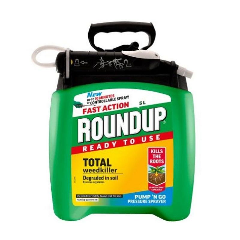 Fast Action Total Weedkiller Ready To Use Pump N Go 5L