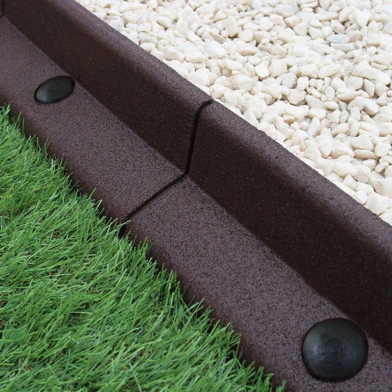 Flexible 12m Garden Lawn Edging by Raven