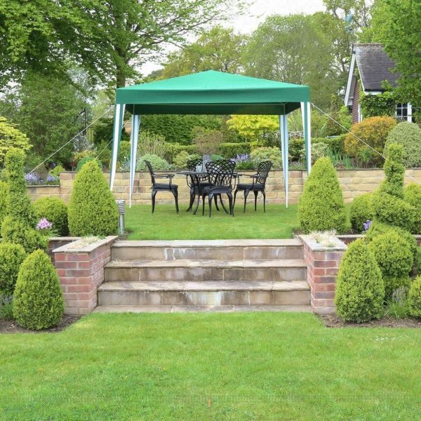 Garden Gazebo by Wensum with a 3 x 3M Green Canopy