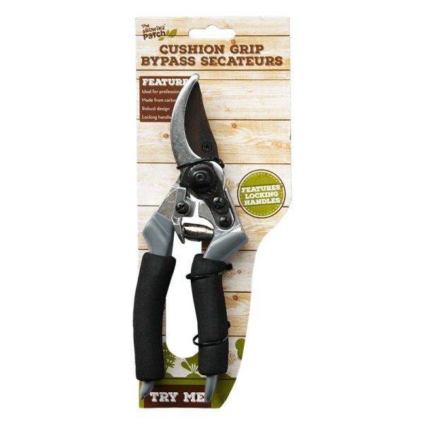 Growing Patch Cushion Grip Bypass Secateurs