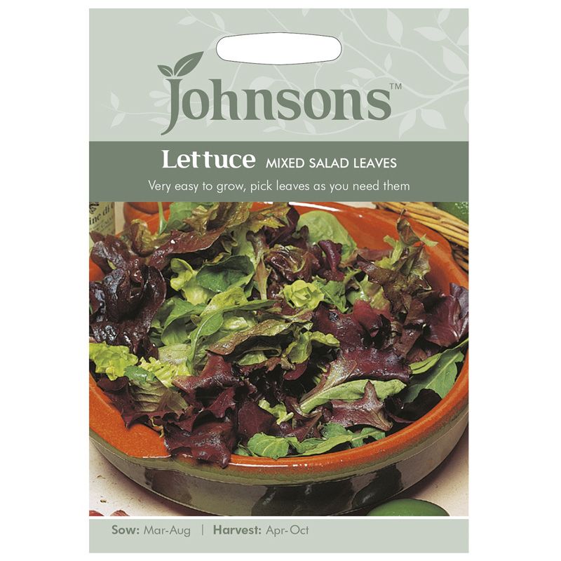 Johnsons Lettuce Mixed Salad Leaves Seeds