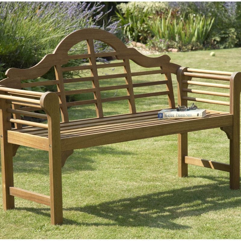 Lutyens Style Garden Bench Natural