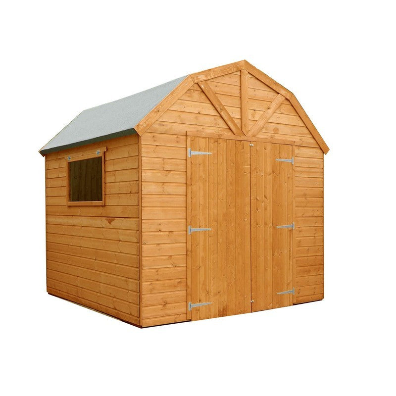 Mercia Premier 7' 10" x 7' 10" Barn Shed - Premium Dip Treated Shiplap