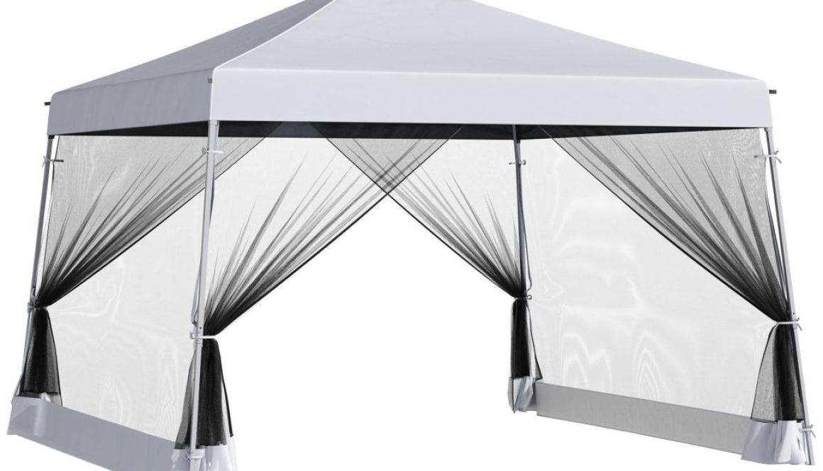 Outdoor Garden Pop-up Gazebo Canopy Tent Sun Shade Event Shelter Folding with Adjustable Height