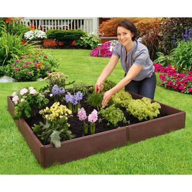 Raised Bed Set By Croft Essentials - 57cm - 8 Sections