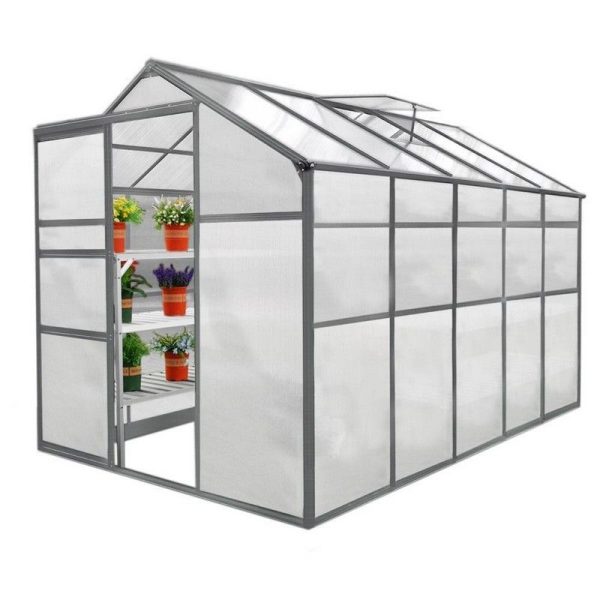 Raven Crescive 6' x 10' Apex Greenhouse - Classic Polycarbonate