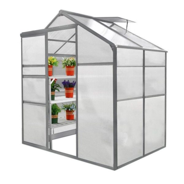 Raven Crescive 6' x 4' Apex Greenhouse - Classic Polycarbonate