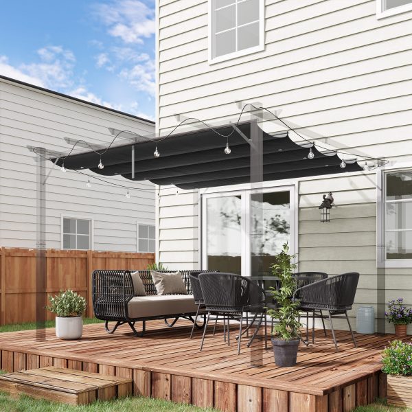 Retractable Pergola Shade Cover