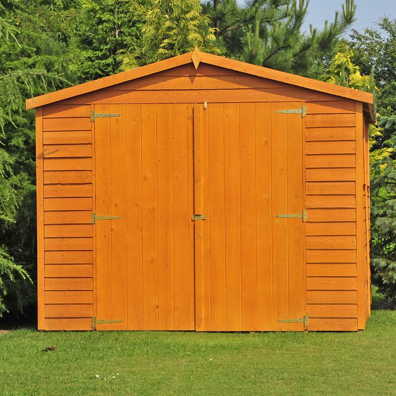 Shire Ashworth 10' 3" x 15' 4" Apex Shed - Premium Dip Treated Overlap