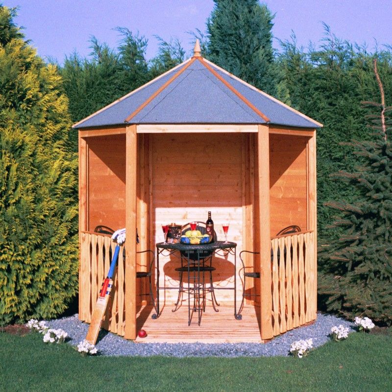 Shire Gazebo Garden Arbour (7' x 6')