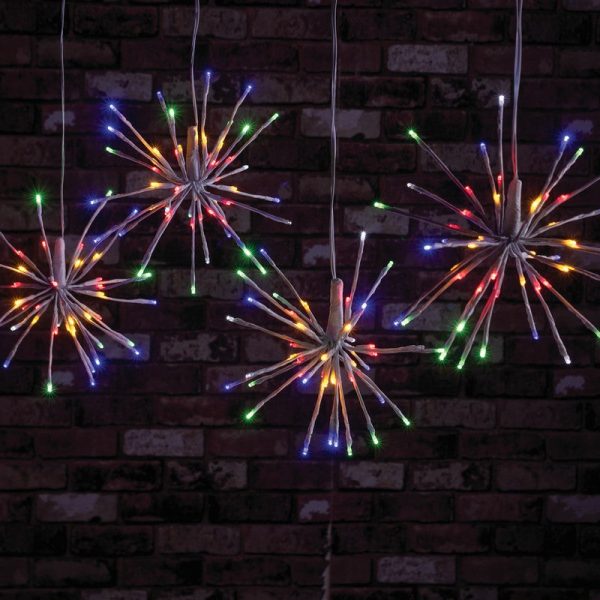 Starburst Fairy Christmas Lights Multifunction Multicolour Outdoor 372 LED - 3m by Astralis