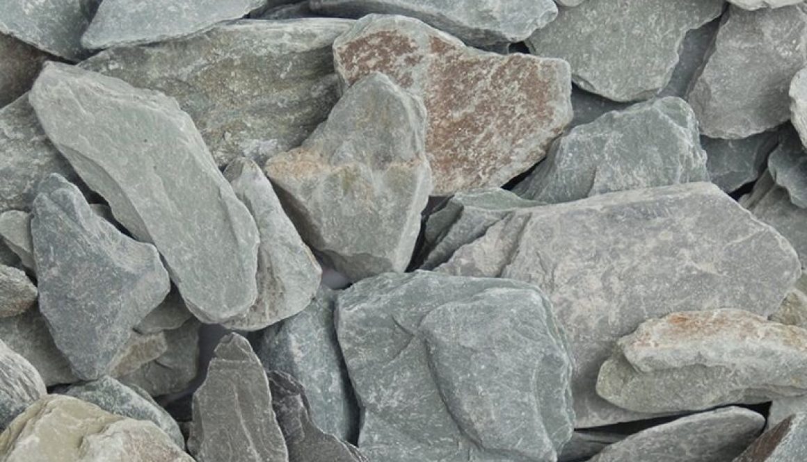 Green Slate Chippings 40mm