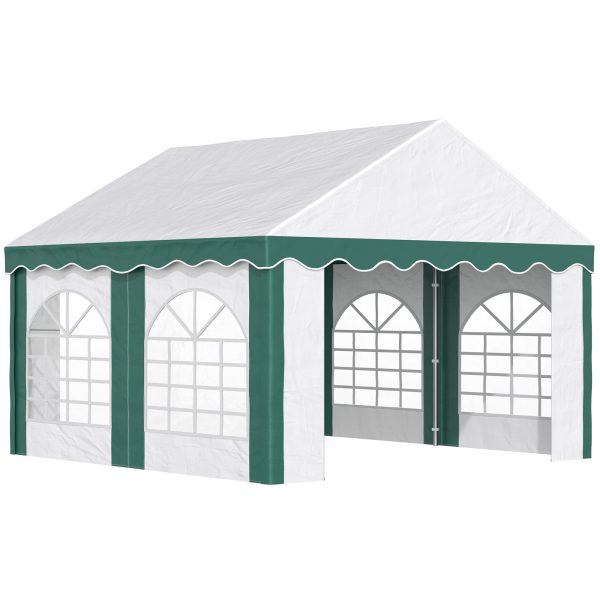 4 x 4m Garden Gazebo with Sides