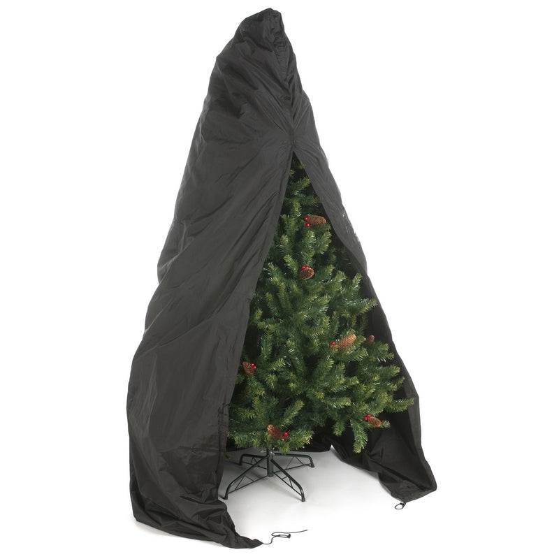 8 Foot Christmas Tree Cover Polyester Black