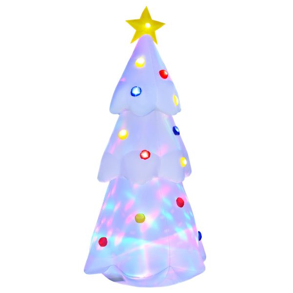 8.2 Foot Christmas Inflatable Tree LED Lighted for Home Indoor Outdoor Decoration