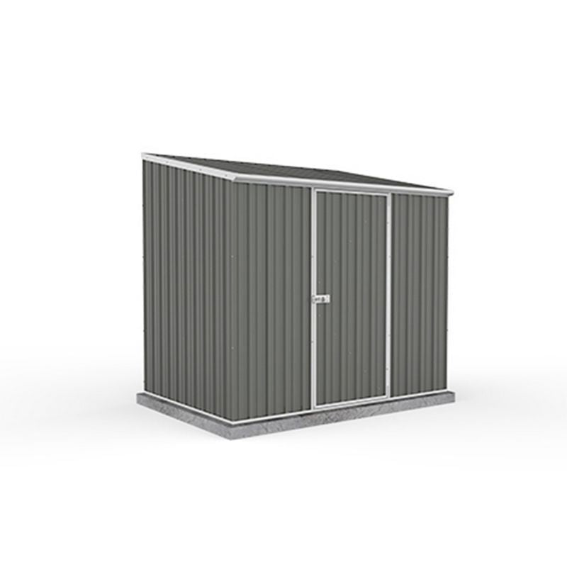 Absco 7' 4" x 4' 11" Pent Shed Steel Grey - Classic