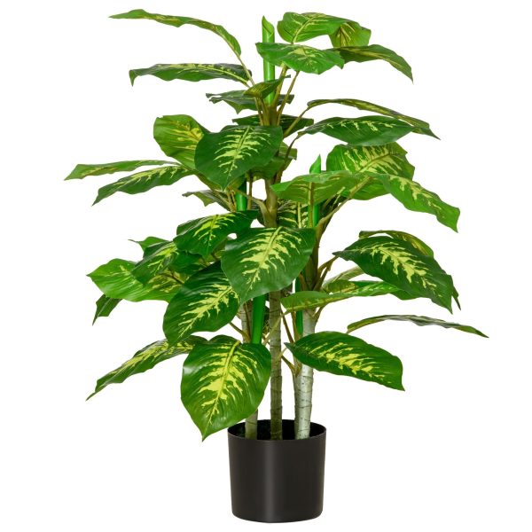 Artificial Evergreen Plant Realistic Fake Tree Potted Home Office Décor 95cm