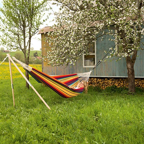 Barbados Rainbow Double Hammock