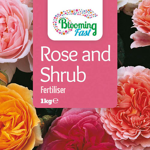 Blooming Fast Organic Rose & Shrub Feed 1Kg