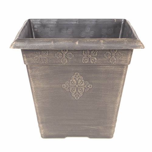 Bronze Medley Square Planter