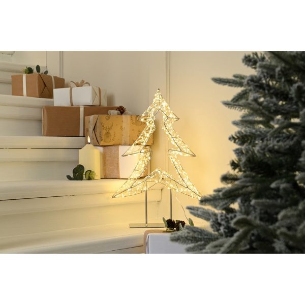 Christmas Dewdrop Tree On Stand With 720 Warm White LED - 47cm