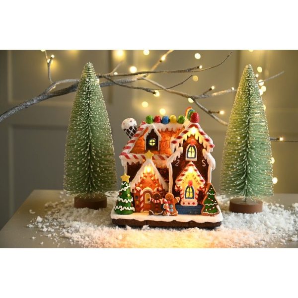 Christmas Gingerbread House - 18cm