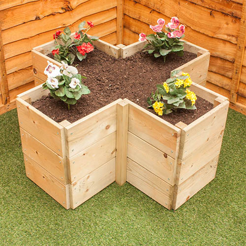 Cross Raised Bed