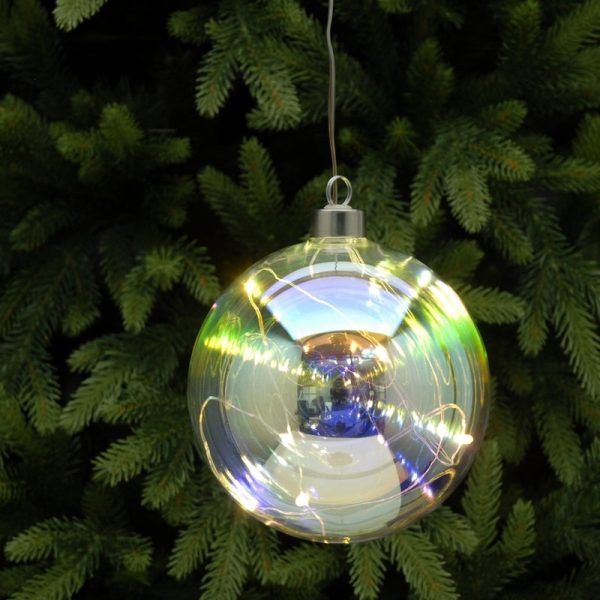 Dewdrop Bauble Christmas Light Warm White Indoor 10 LED