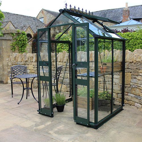 Eden Birdlip 44 (Green) Greenhouse-Toughened Glass